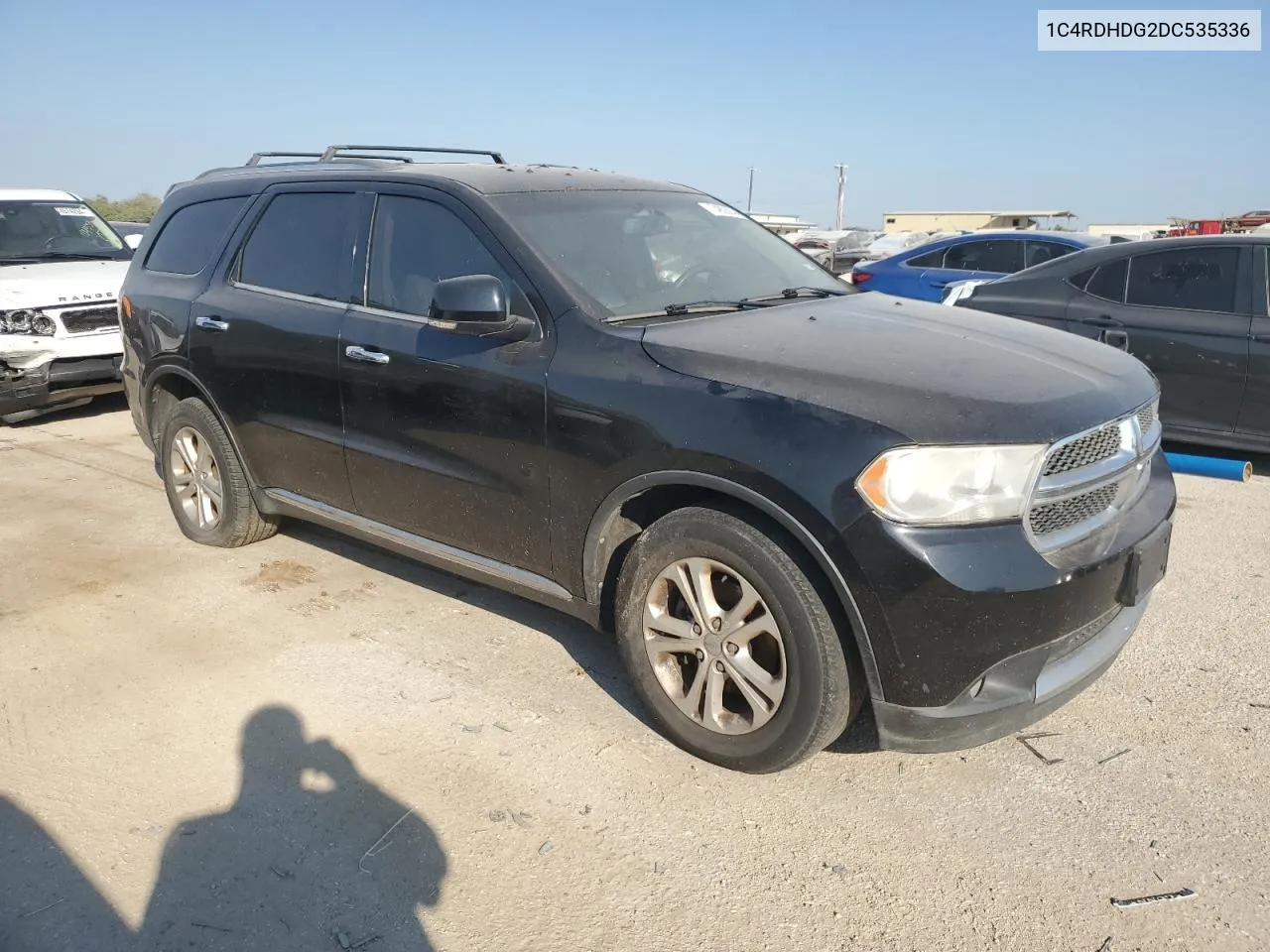 2013 Dodge Durango Crew VIN: 1C4RDHDG2DC535336 Lot: 74803044