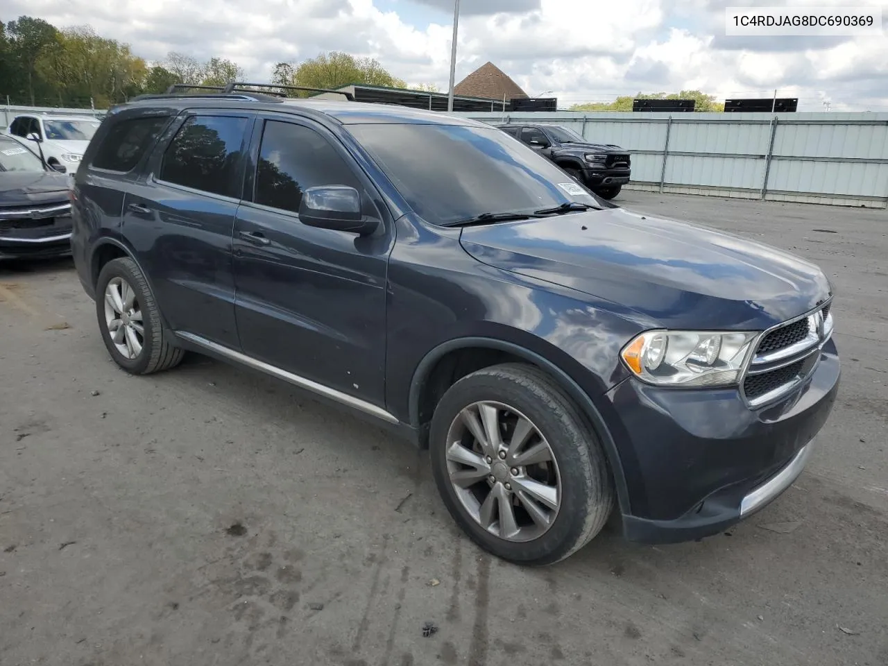 2013 Dodge Durango Sxt VIN: 1C4RDJAG8DC690369 Lot: 74985644