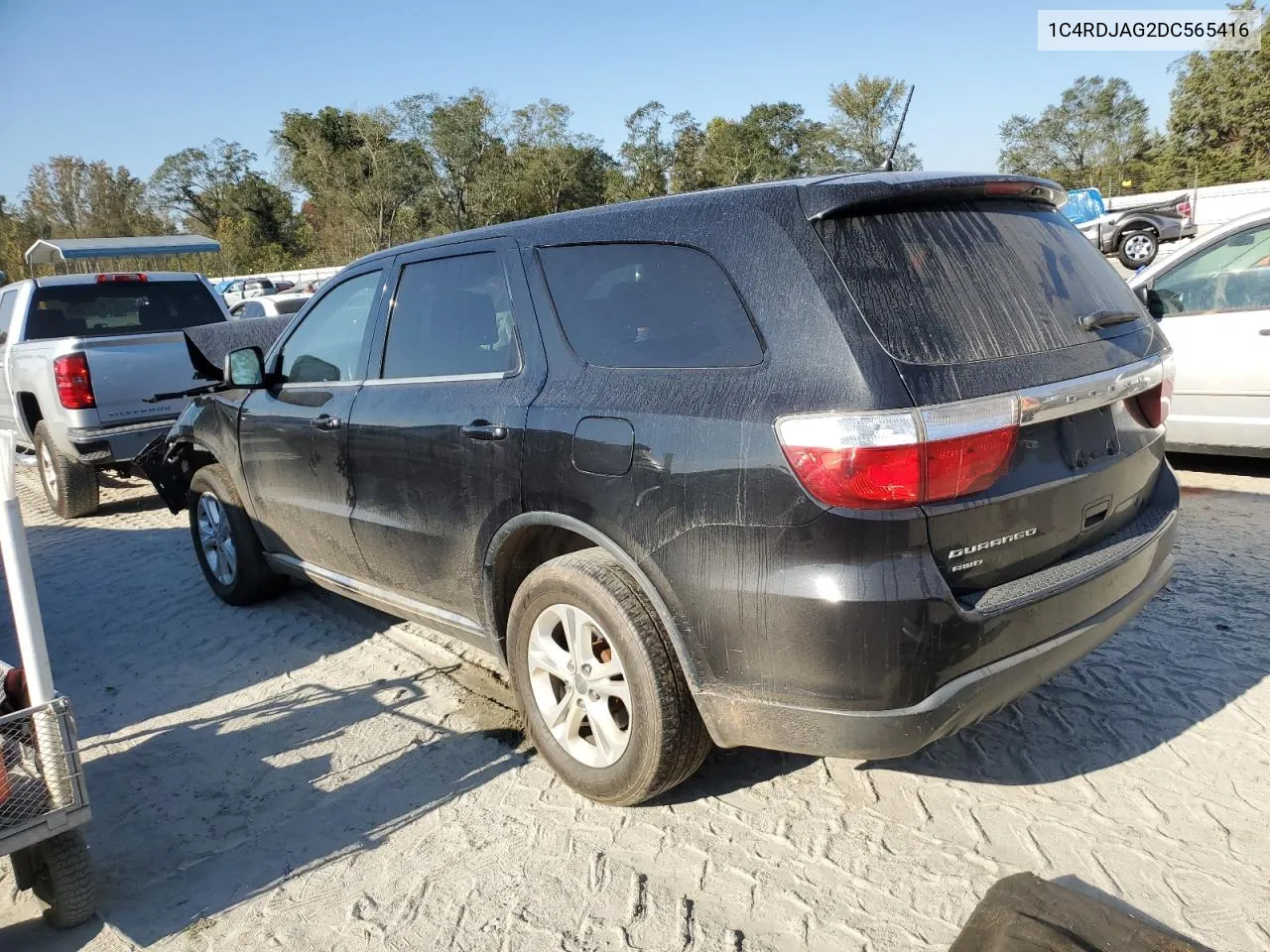 2013 Dodge Durango Sxt VIN: 1C4RDJAG2DC565416 Lot: 75179034