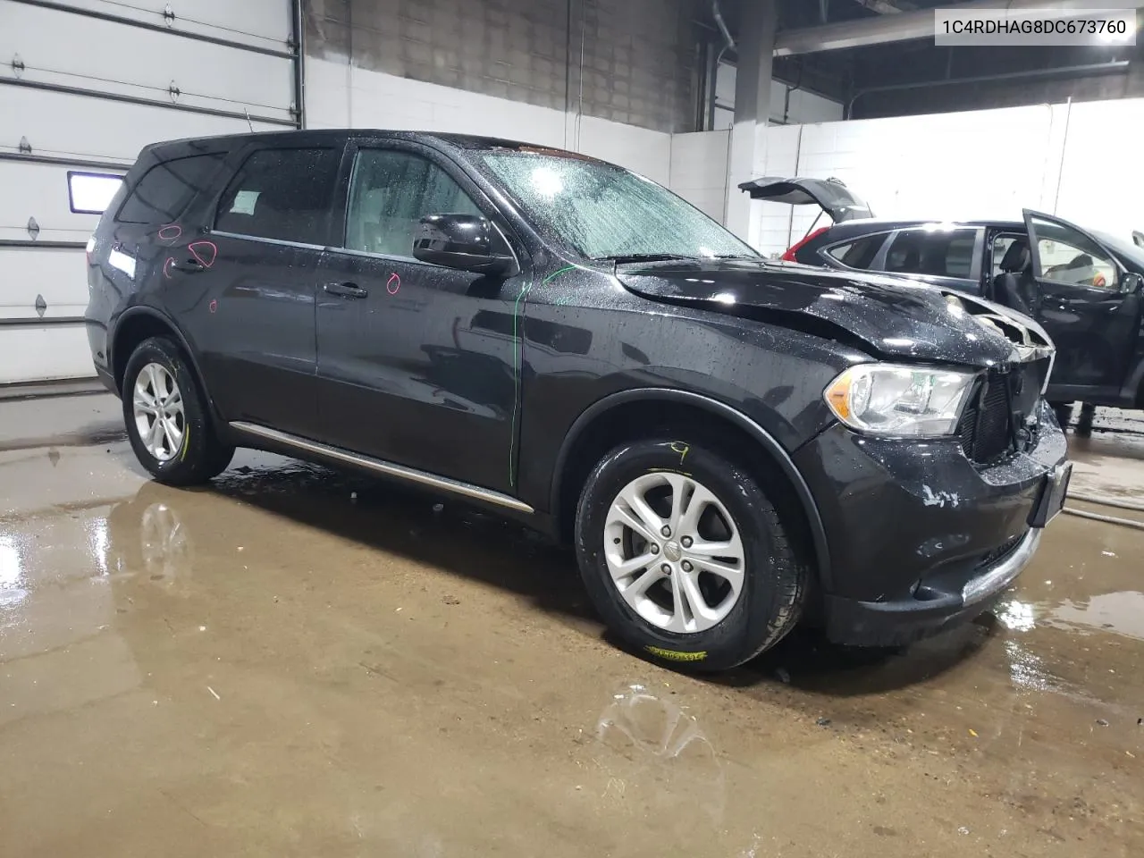 2013 Dodge Durango Sxt VIN: 1C4RDHAG8DC673760 Lot: 75327574