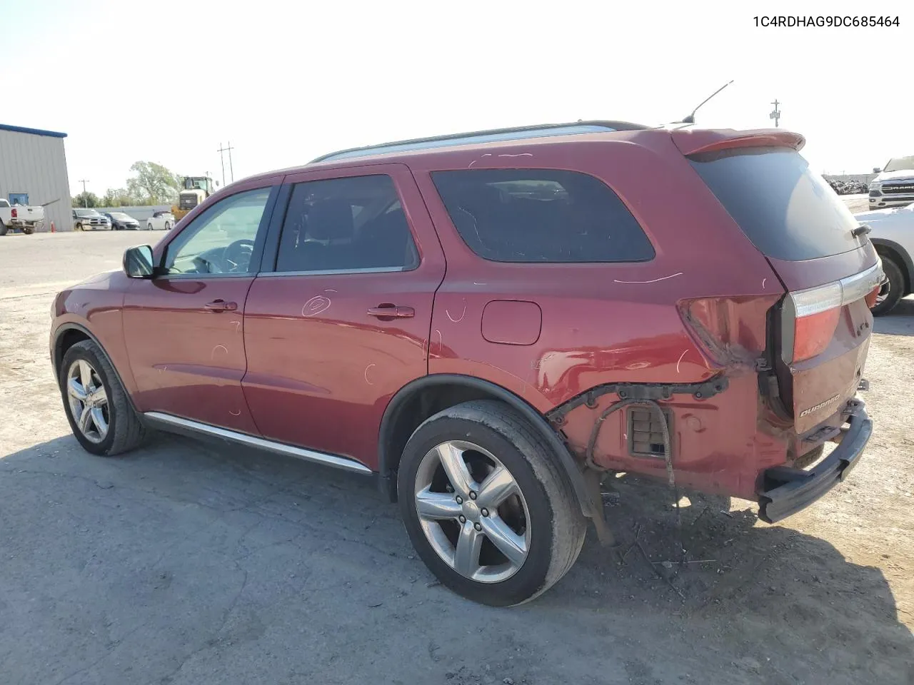 2013 Dodge Durango Sxt VIN: 1C4RDHAG9DC685464 Lot: 75399584