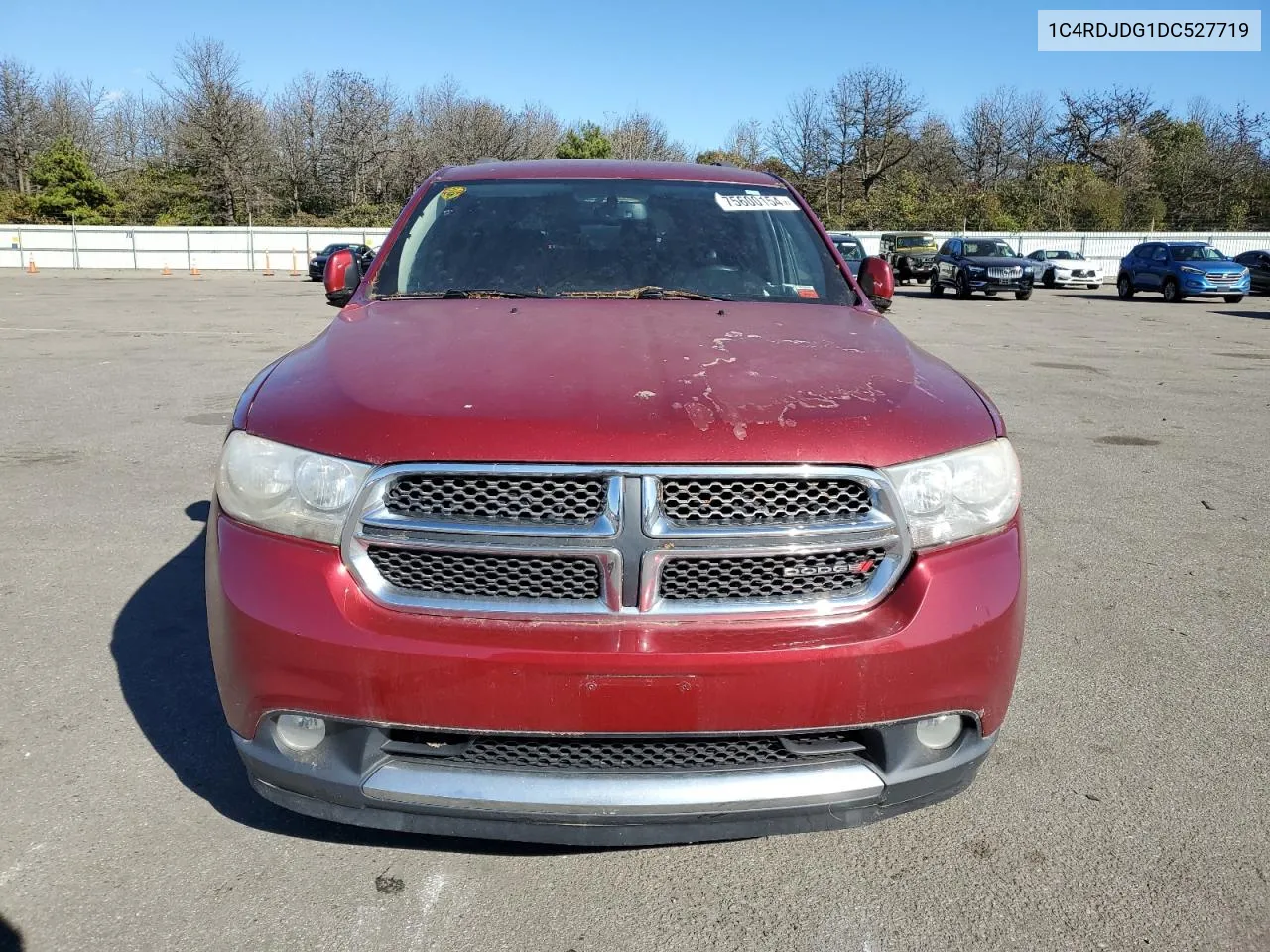 2013 Dodge Durango Crew VIN: 1C4RDJDG1DC527719 Lot: 75600154