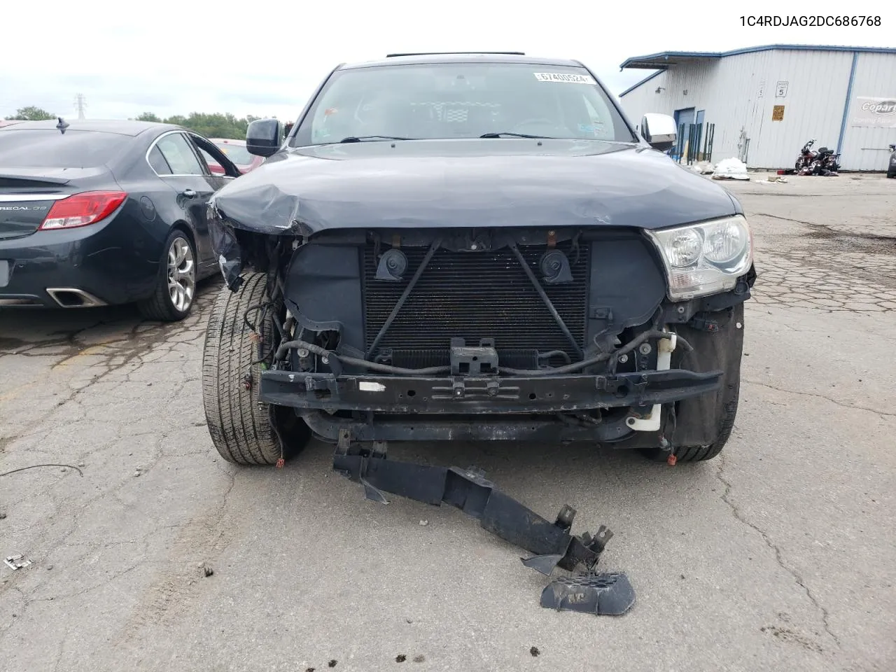 1C4RDJAG2DC686768 2013 Dodge Durango Sxt