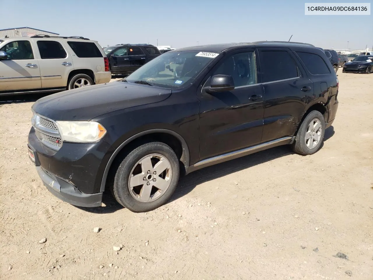 1C4RDHAG9DC684136 2013 Dodge Durango Sxt