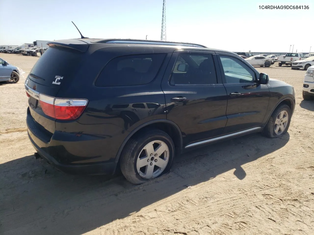 2013 Dodge Durango Sxt VIN: 1C4RDHAG9DC684136 Lot: 75953514