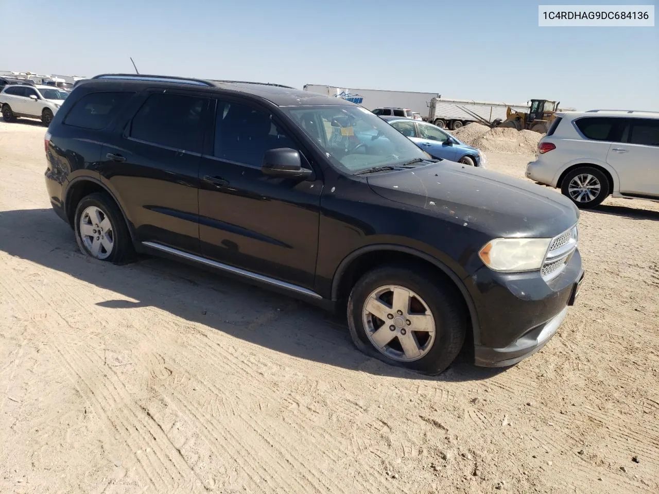 2013 Dodge Durango Sxt VIN: 1C4RDHAG9DC684136 Lot: 75953514