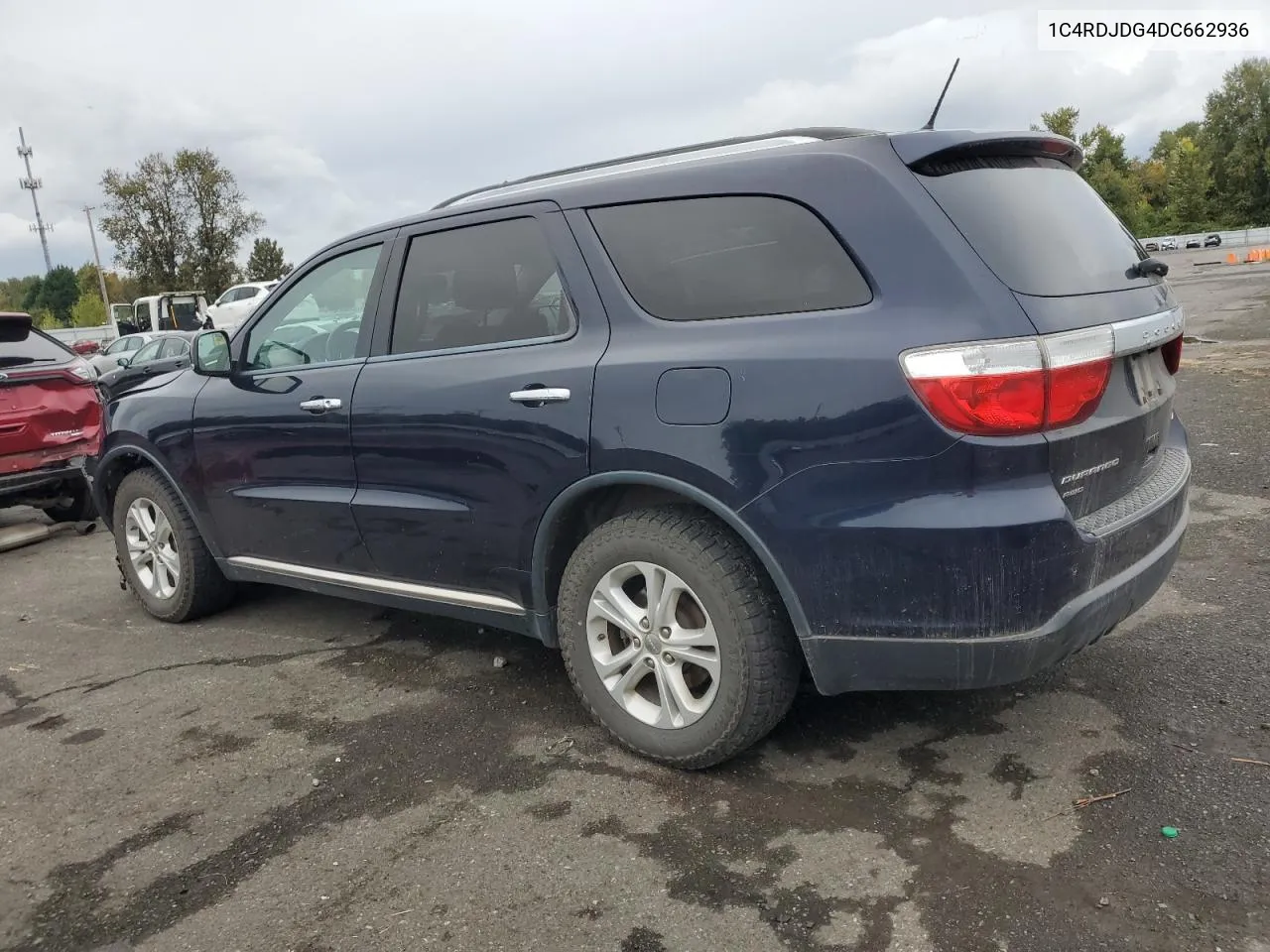 2013 Dodge Durango Crew VIN: 1C4RDJDG4DC662936 Lot: 76325424