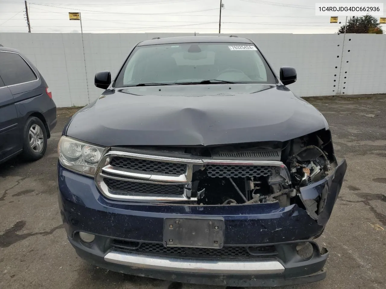 2013 Dodge Durango Crew VIN: 1C4RDJDG4DC662936 Lot: 76325424