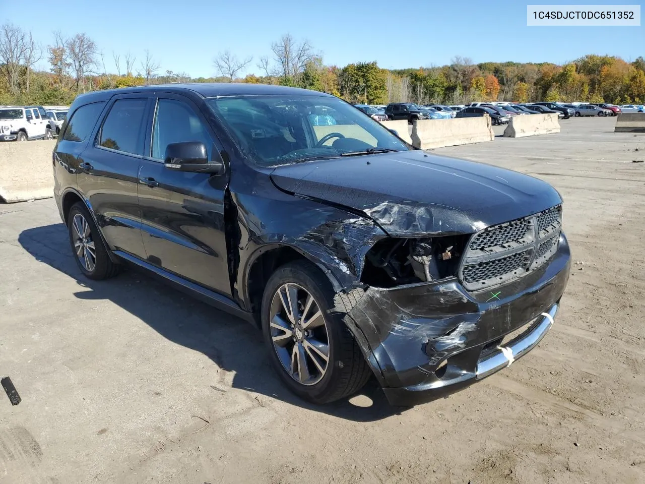 2013 Dodge Durango R/T VIN: 1C4SDJCT0DC651352 Lot: 76329124