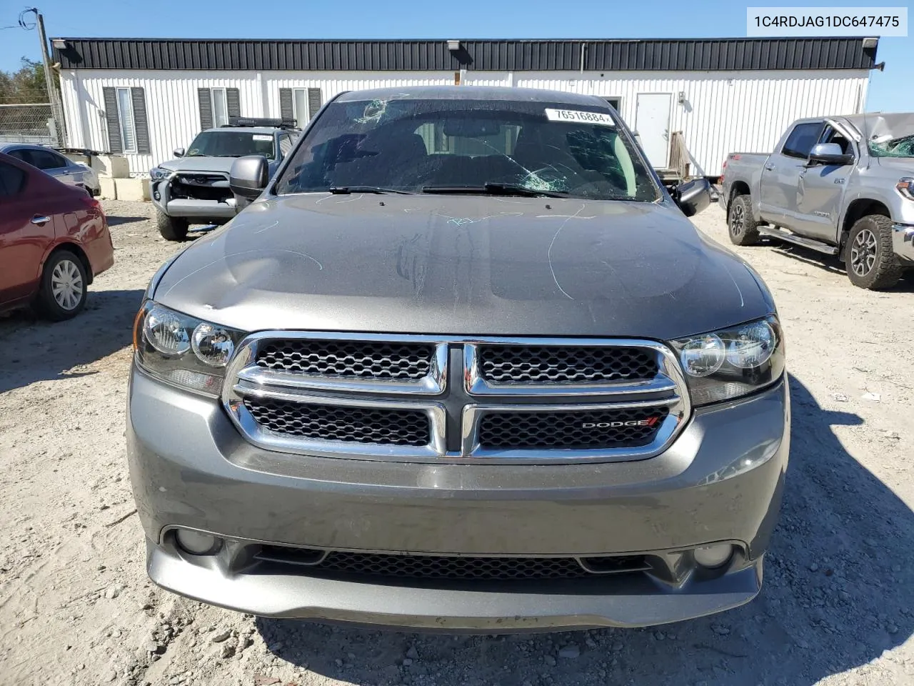 2013 Dodge Durango Sxt VIN: 1C4RDJAG1DC647475 Lot: 76516884