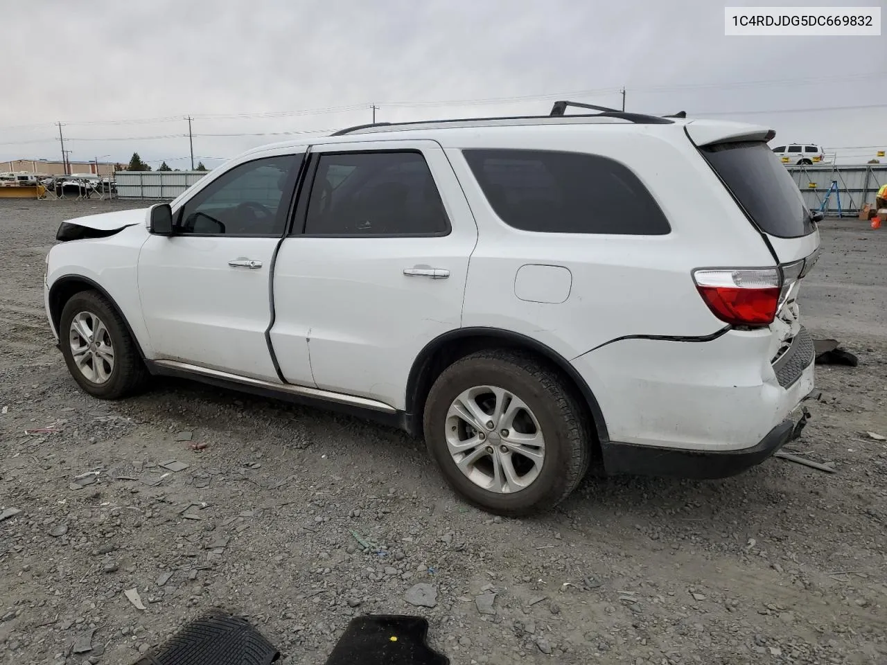 2013 Dodge Durango Crew VIN: 1C4RDJDG5DC669832 Lot: 76703584