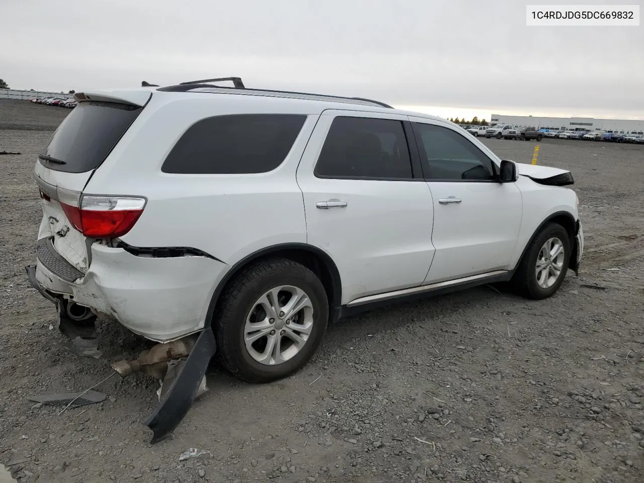 2013 Dodge Durango Crew VIN: 1C4RDJDG5DC669832 Lot: 76703584