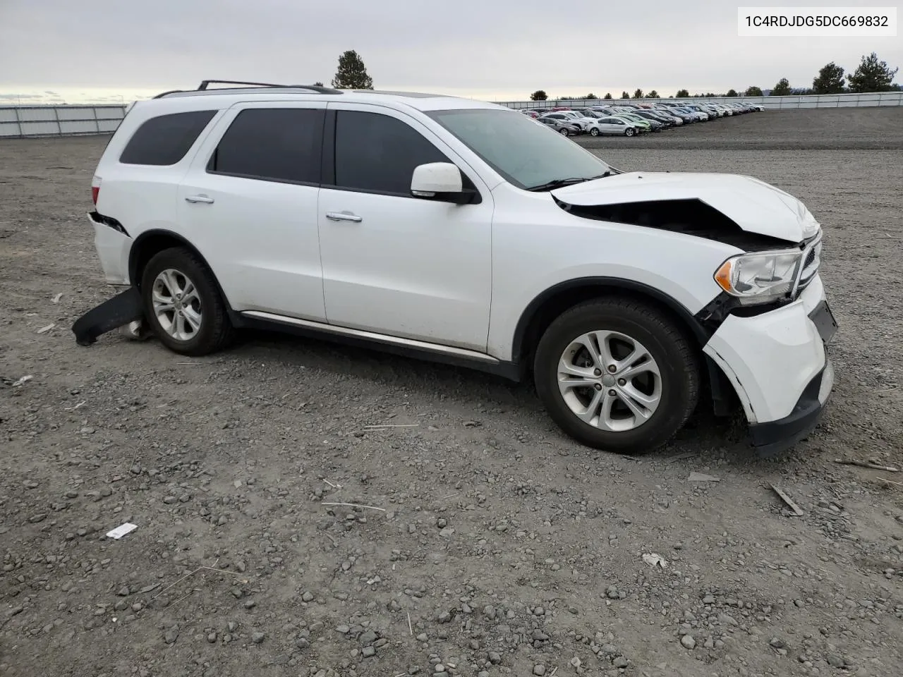 2013 Dodge Durango Crew VIN: 1C4RDJDG5DC669832 Lot: 76703584