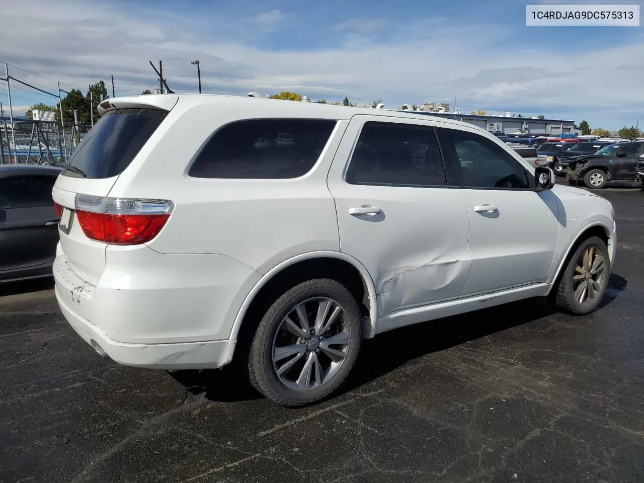 2013 Dodge Durango Sxt VIN: 1C4RDJAG9DC575313 Lot: 77176914