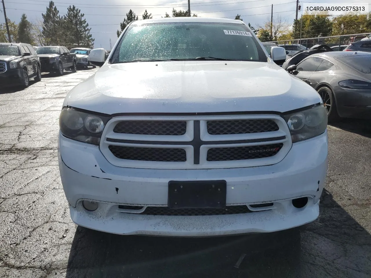 2013 Dodge Durango Sxt VIN: 1C4RDJAG9DC575313 Lot: 77176914