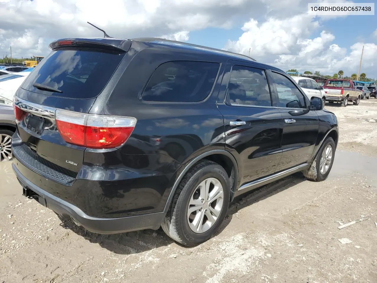 2013 Dodge Durango Crew VIN: 1C4RDHDG6DC657438 Lot: 77336684