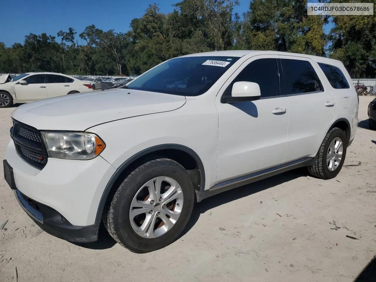 2013 Dodge Durango Ssv VIN: 1C4RDJFG3DC678686 Lot: 77636444