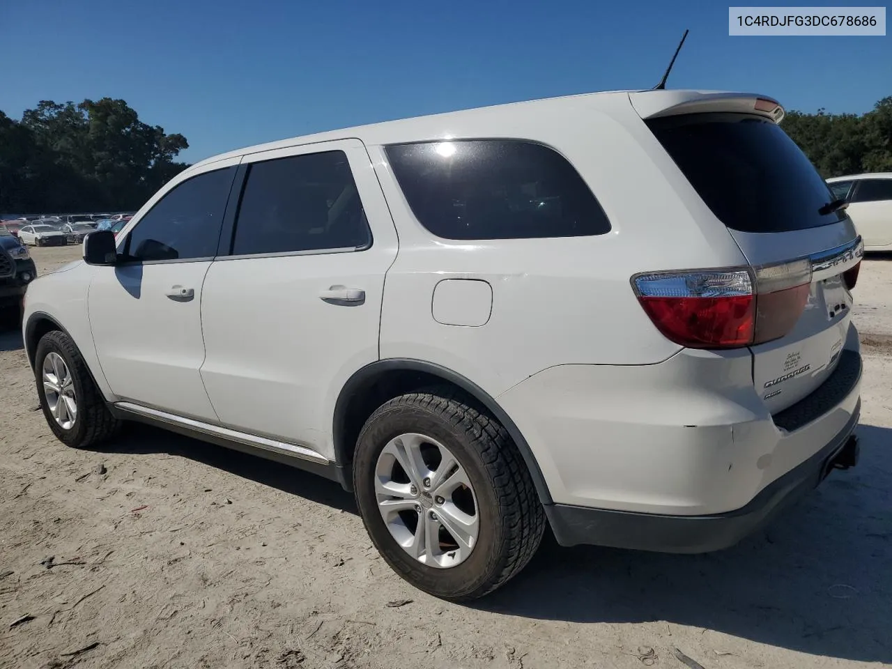 2013 Dodge Durango Ssv VIN: 1C4RDJFG3DC678686 Lot: 77636444