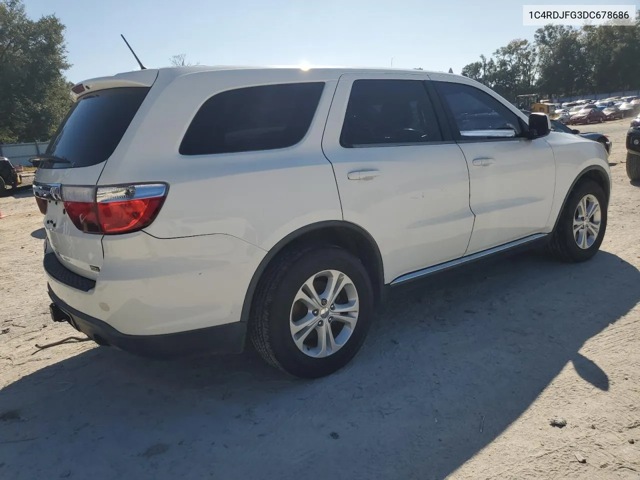 2013 Dodge Durango Ssv VIN: 1C4RDJFG3DC678686 Lot: 77636444