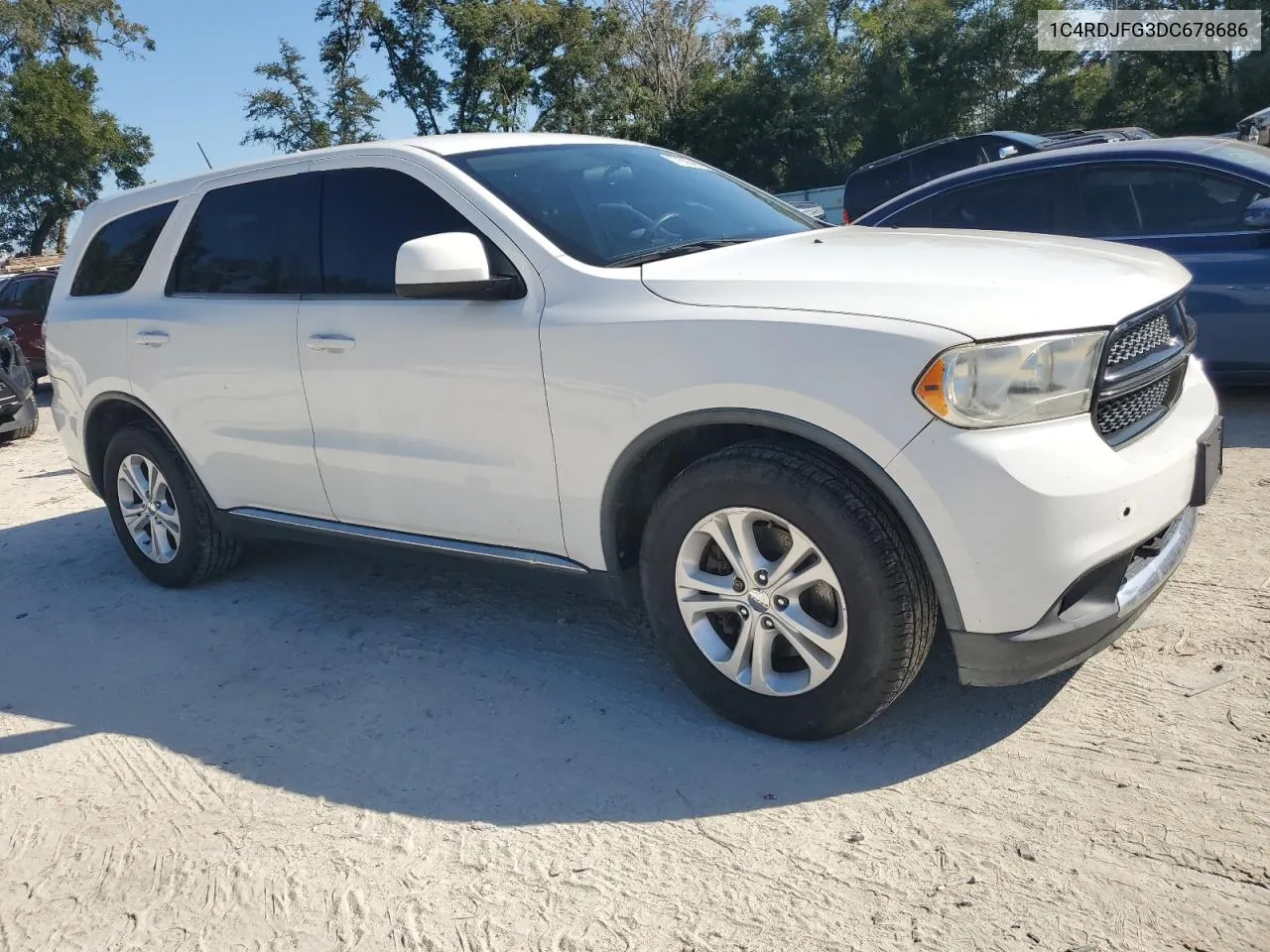 2013 Dodge Durango Ssv VIN: 1C4RDJFG3DC678686 Lot: 77636444