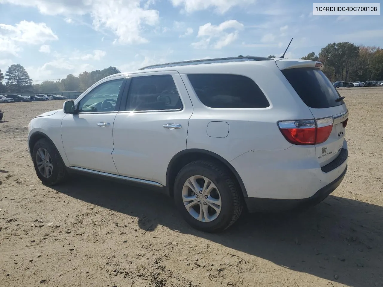 2013 Dodge Durango Crew VIN: 1C4RDHDG4DC700108 Lot: 77660694