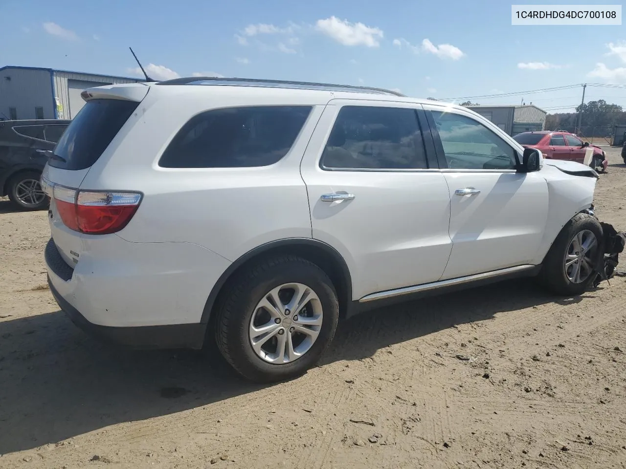 2013 Dodge Durango Crew VIN: 1C4RDHDG4DC700108 Lot: 77660694