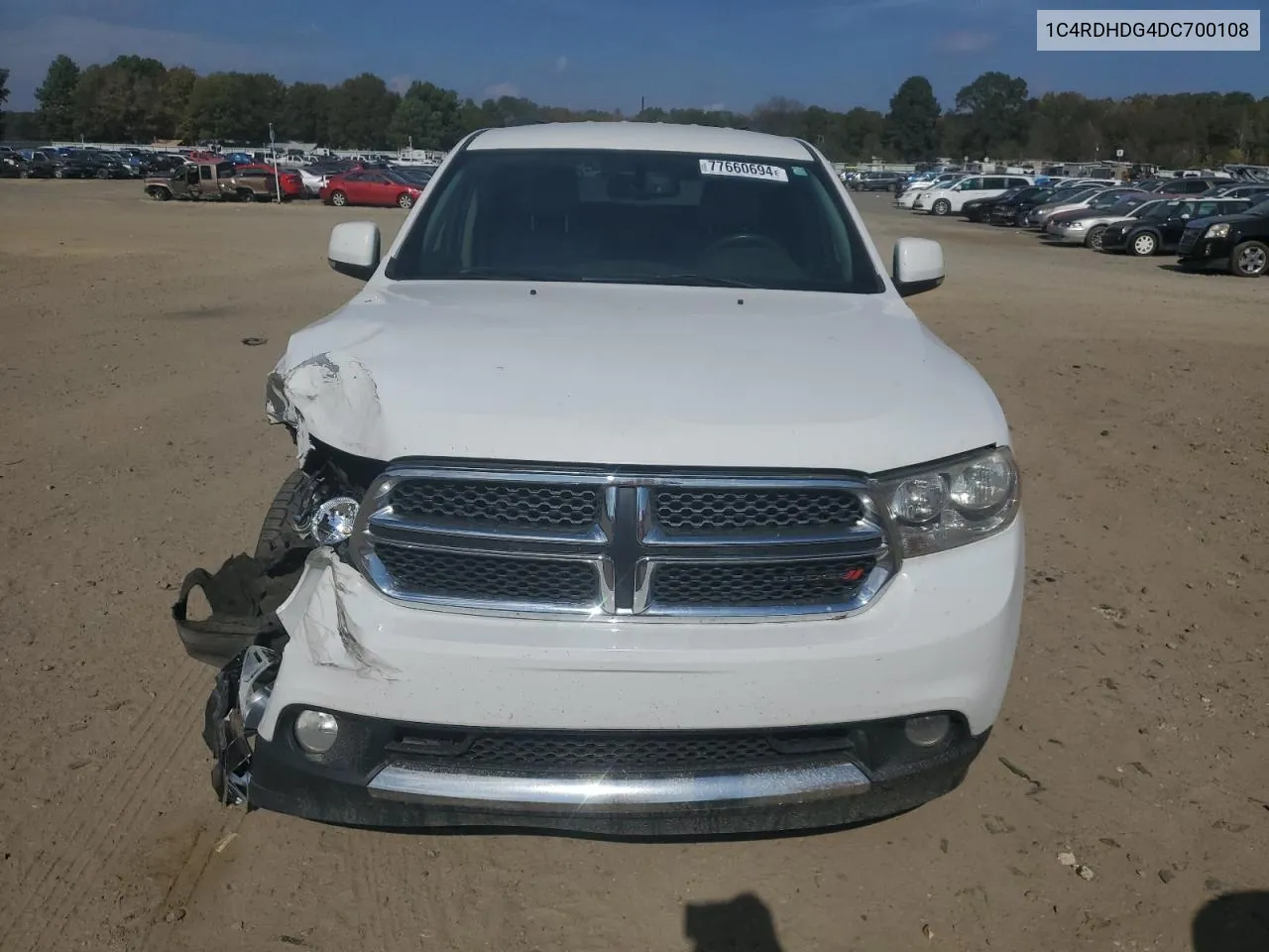 2013 Dodge Durango Crew VIN: 1C4RDHDG4DC700108 Lot: 77660694