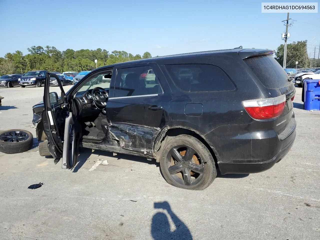 2013 Dodge Durango Sxt VIN: 1C4RDHAG1DC694563 Lot: 77761414