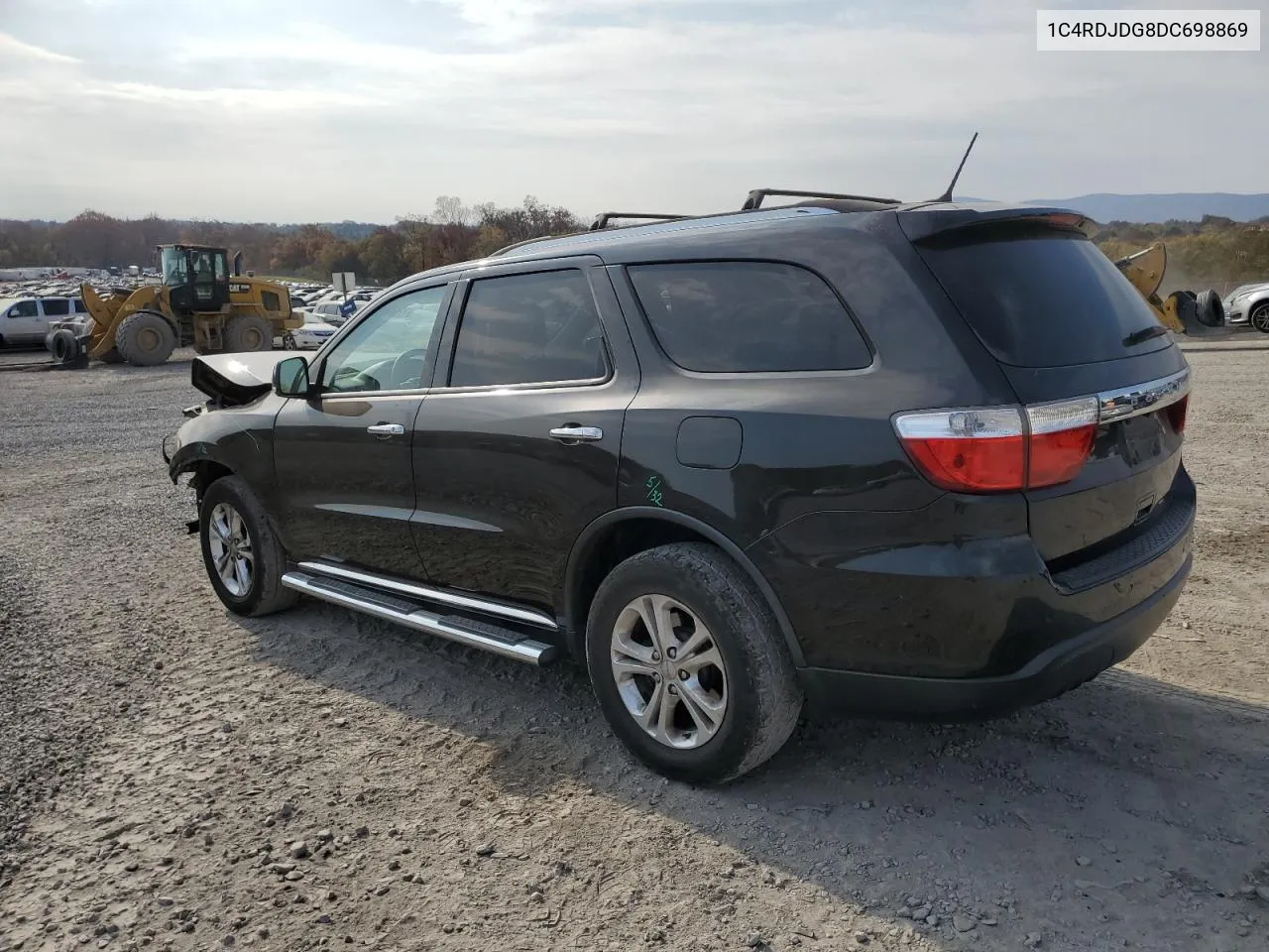 2013 Dodge Durango Crew VIN: 1C4RDJDG8DC698869 Lot: 77792104