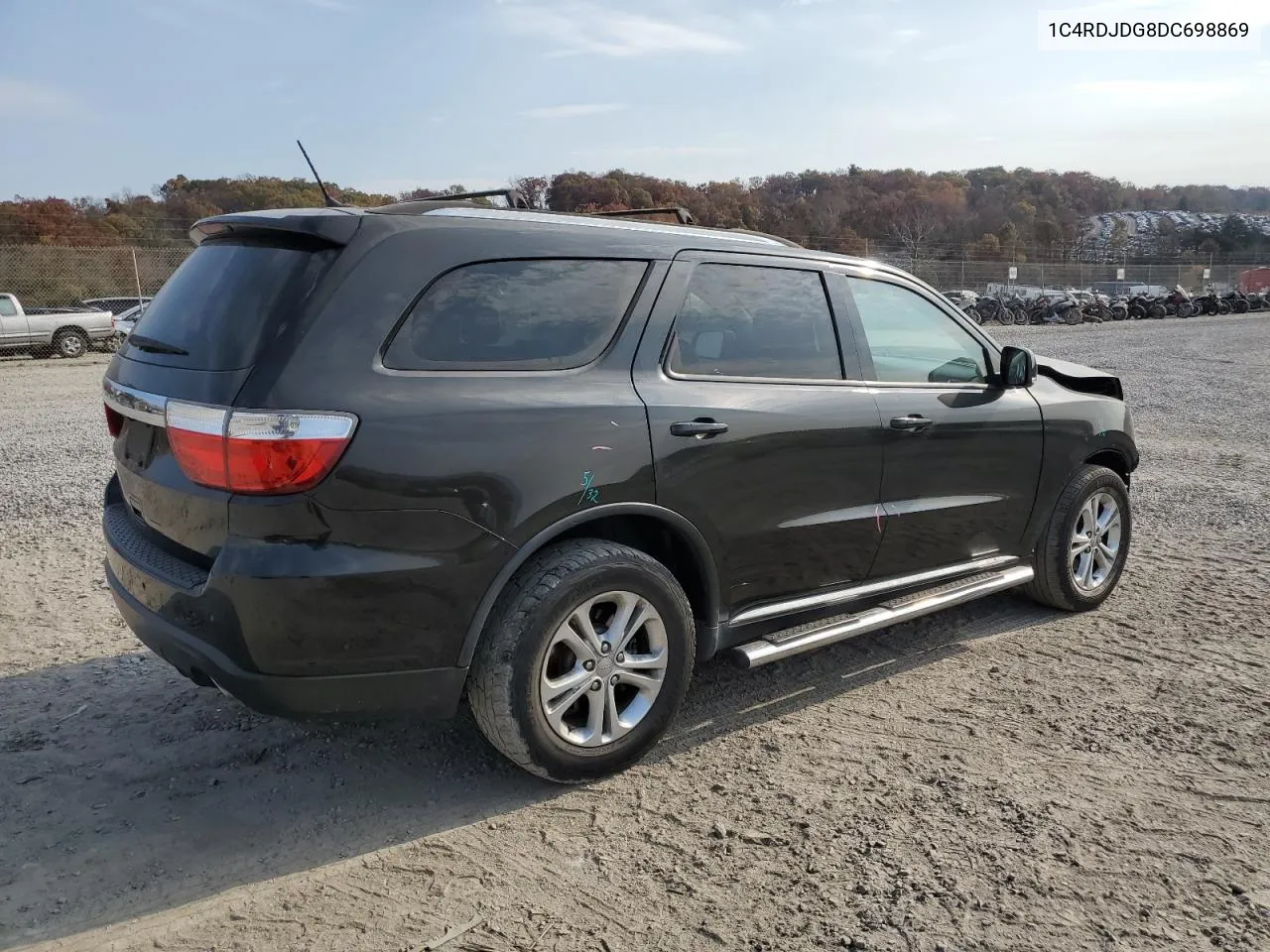 2013 Dodge Durango Crew VIN: 1C4RDJDG8DC698869 Lot: 77792104