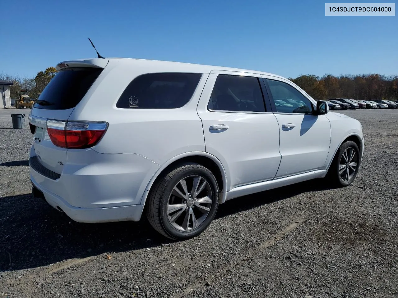 2013 Dodge Durango R/T VIN: 1C4SDJCT9DC604000 Lot: 77798984