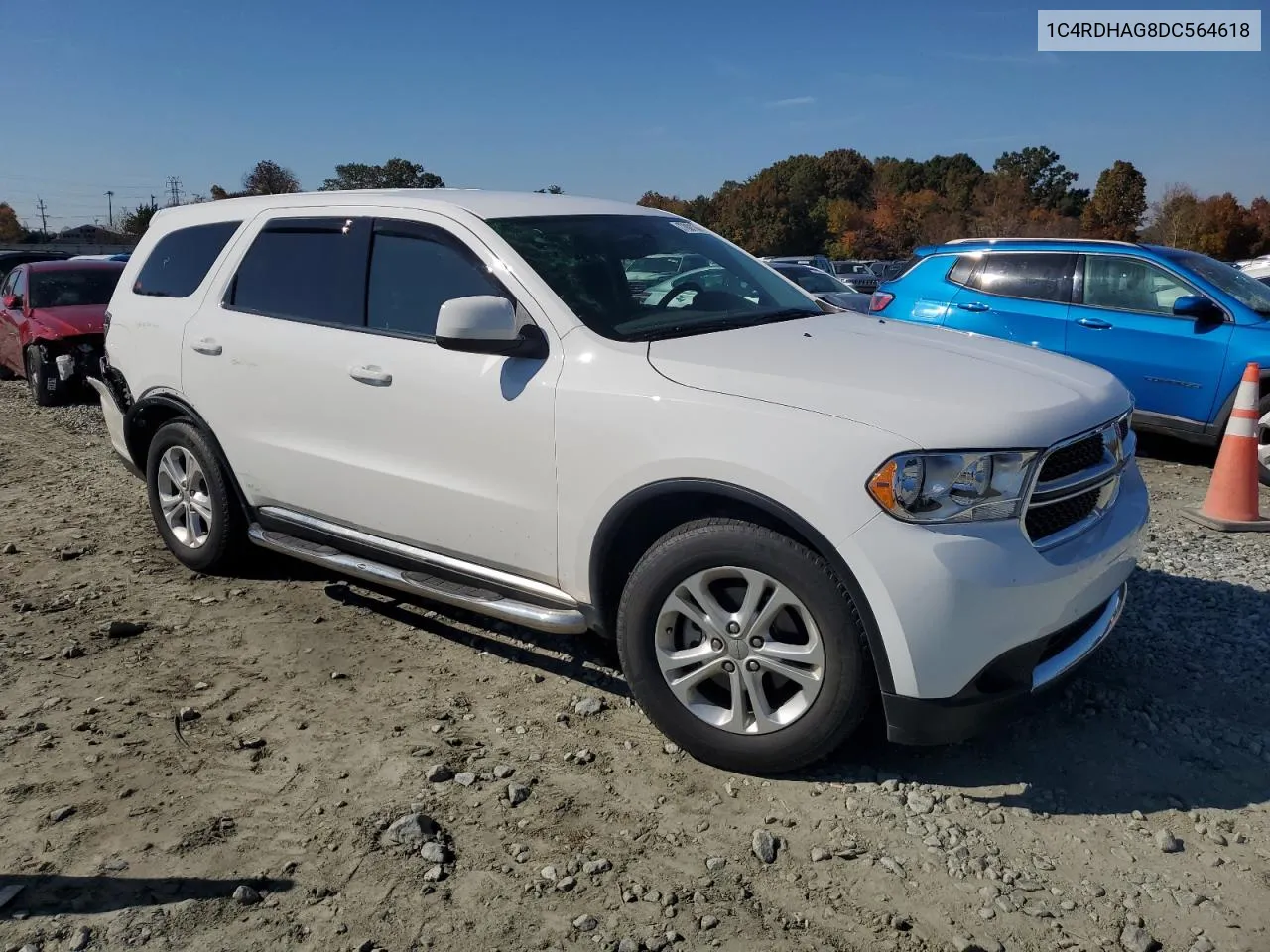 2013 Dodge Durango Sxt VIN: 1C4RDHAG8DC564618 Lot: 77891174