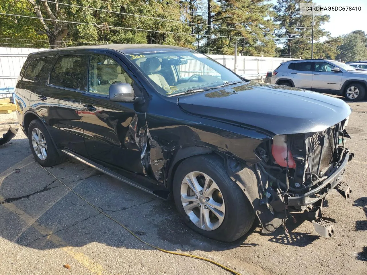 2013 Dodge Durango Sxt VIN: 1C4RDHAG6DC678410 Lot: 77982234