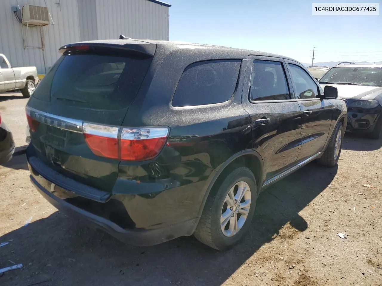 2013 Dodge Durango Sxt VIN: 1C4RDHAG3DC677425 Lot: 78037074