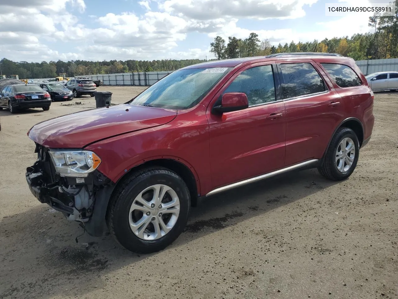 2013 Dodge Durango Sxt VIN: 1C4RDHAG9DC558911 Lot: 78217874