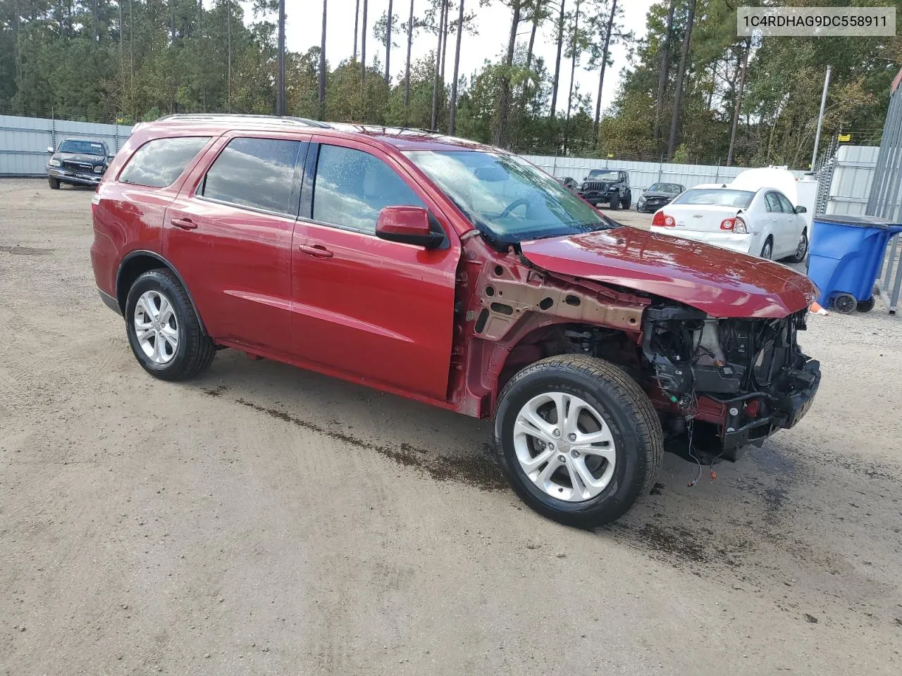 2013 Dodge Durango Sxt VIN: 1C4RDHAG9DC558911 Lot: 78217874