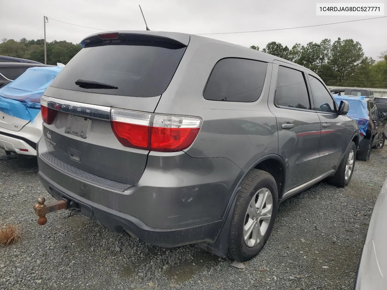 2013 Dodge Durango Sxt VIN: 1C4RDJAG8DC527771 Lot: 78481884