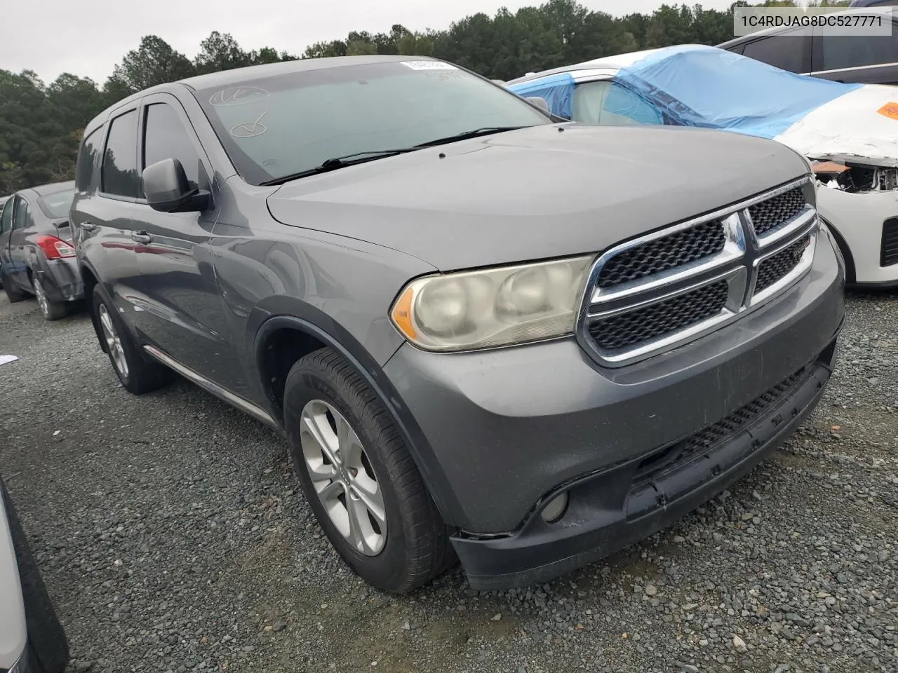 2013 Dodge Durango Sxt VIN: 1C4RDJAG8DC527771 Lot: 78481884