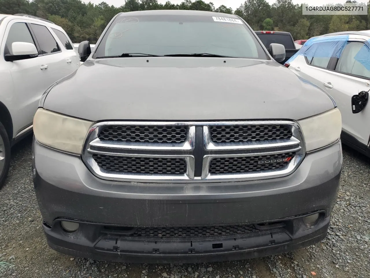 2013 Dodge Durango Sxt VIN: 1C4RDJAG8DC527771 Lot: 78481884