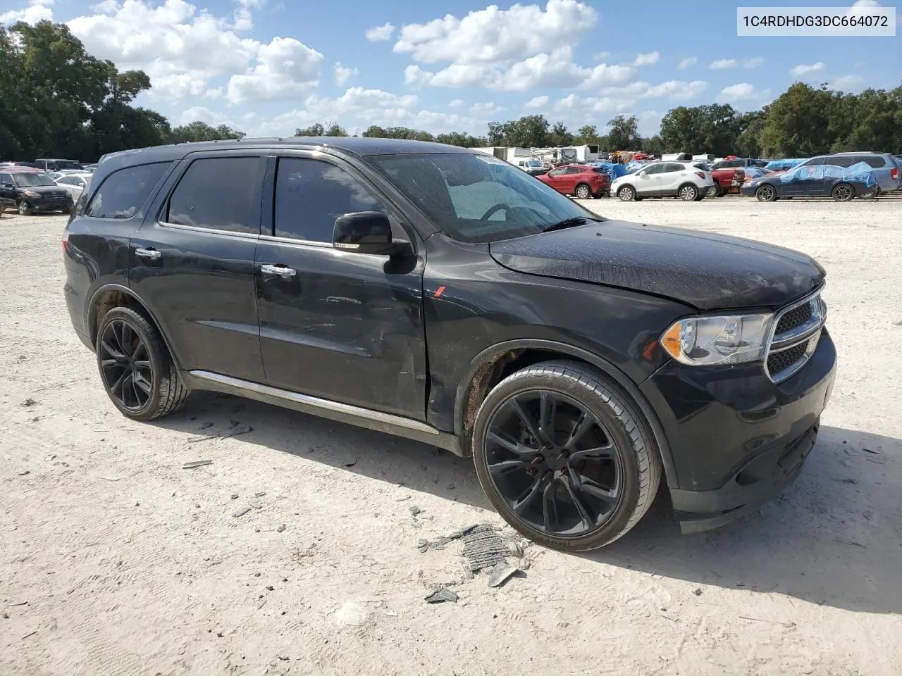 2013 Dodge Durango Crew VIN: 1C4RDHDG3DC664072 Lot: 78868954