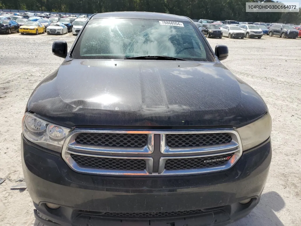 2013 Dodge Durango Crew VIN: 1C4RDHDG3DC664072 Lot: 78868954