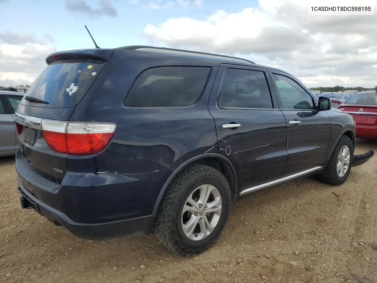 2013 Dodge Durango Crew VIN: 1C4SDHDT8DC598195 Lot: 78900684