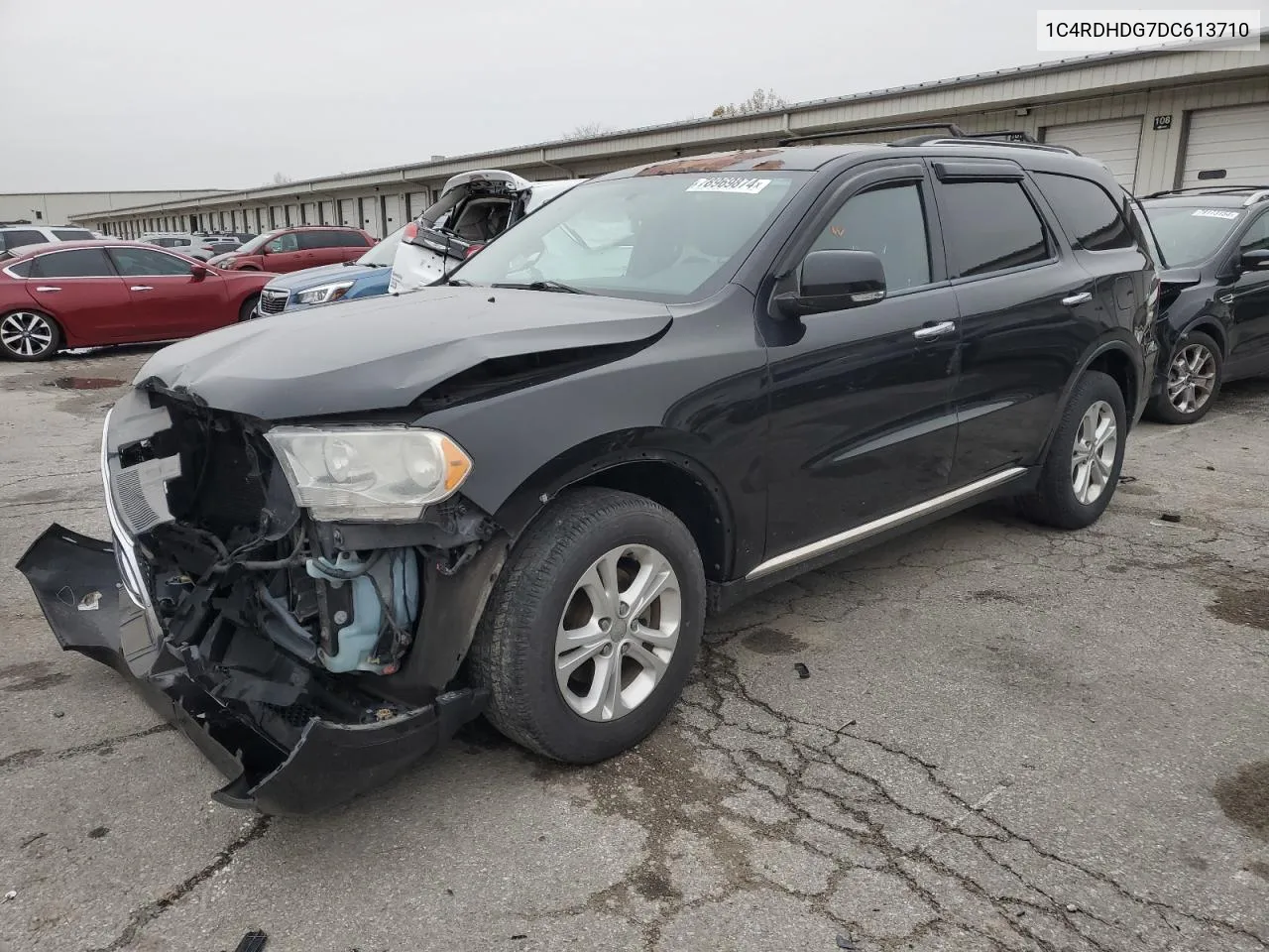 2013 Dodge Durango Crew VIN: 1C4RDHDG7DC613710 Lot: 78969874