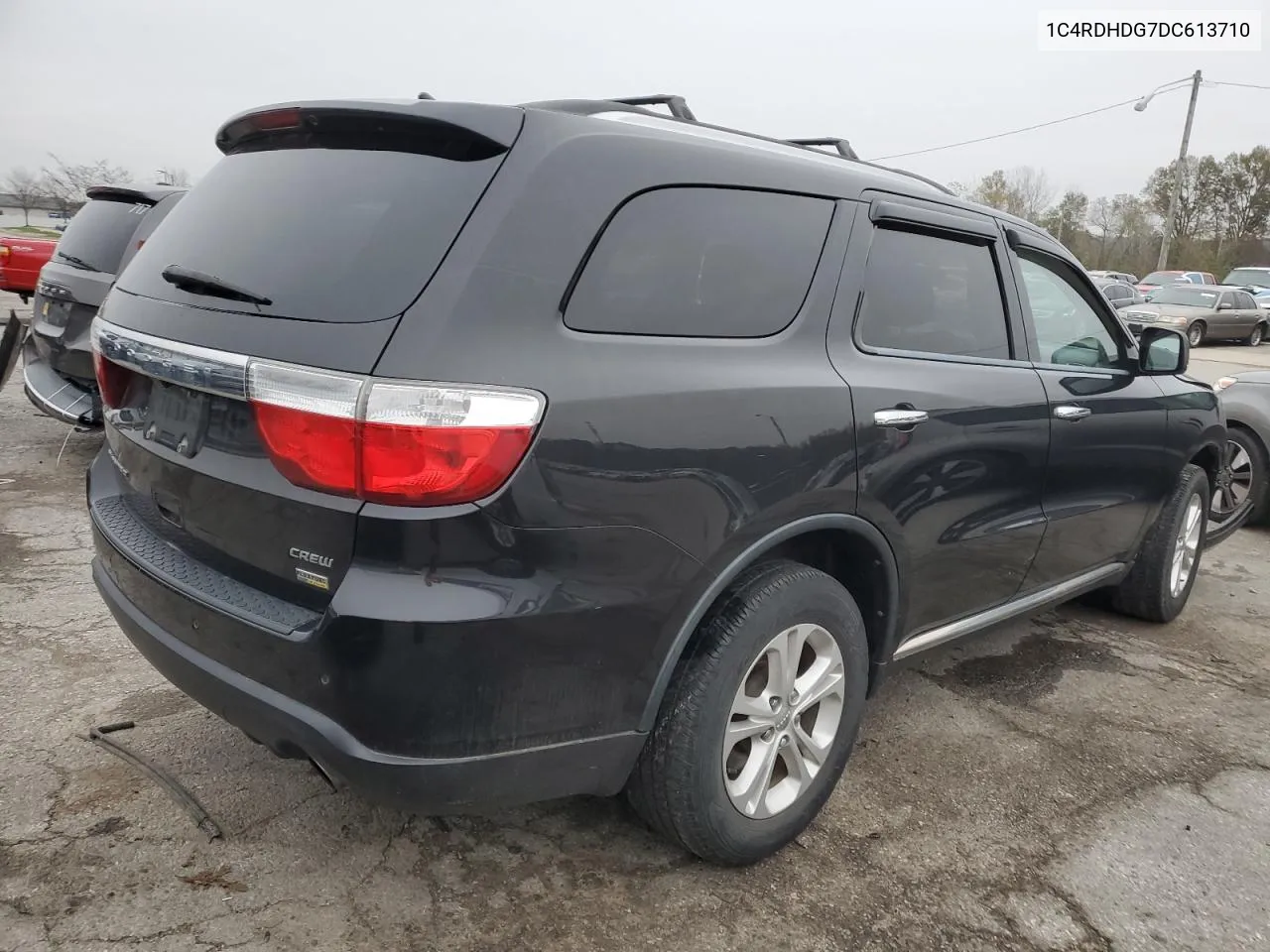 2013 Dodge Durango Crew VIN: 1C4RDHDG7DC613710 Lot: 78969874