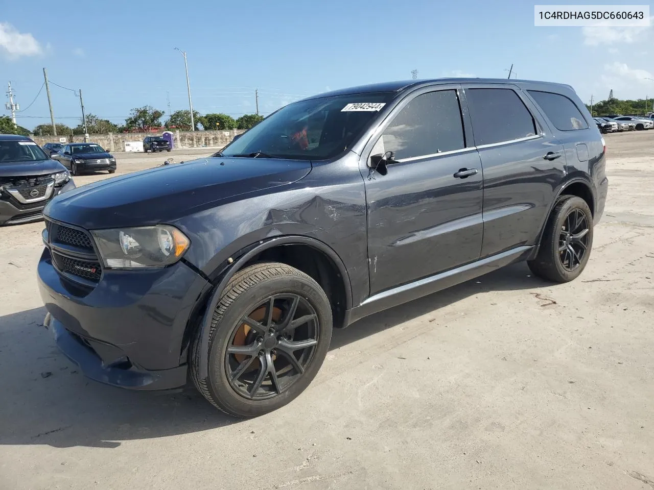 2013 Dodge Durango Sxt VIN: 1C4RDHAG5DC660643 Lot: 79042944