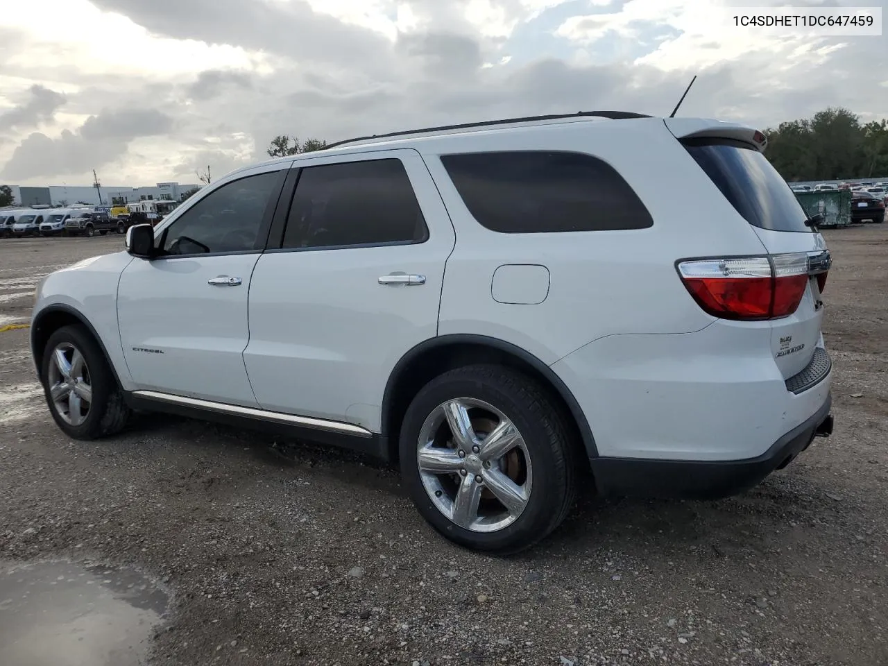 2013 Dodge Durango Citadel VIN: 1C4SDHET1DC647459 Lot: 79334844