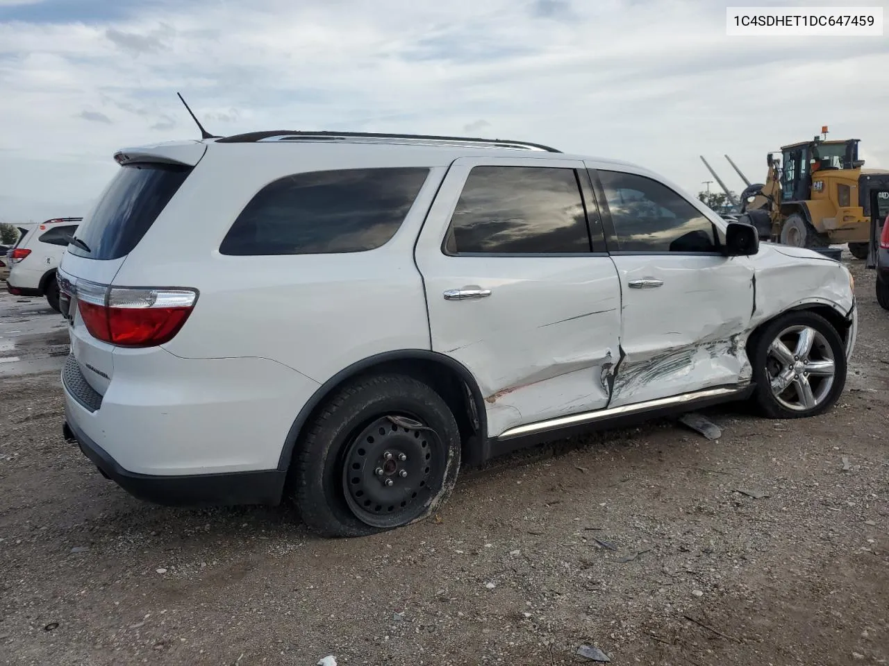 2013 Dodge Durango Citadel VIN: 1C4SDHET1DC647459 Lot: 79334844