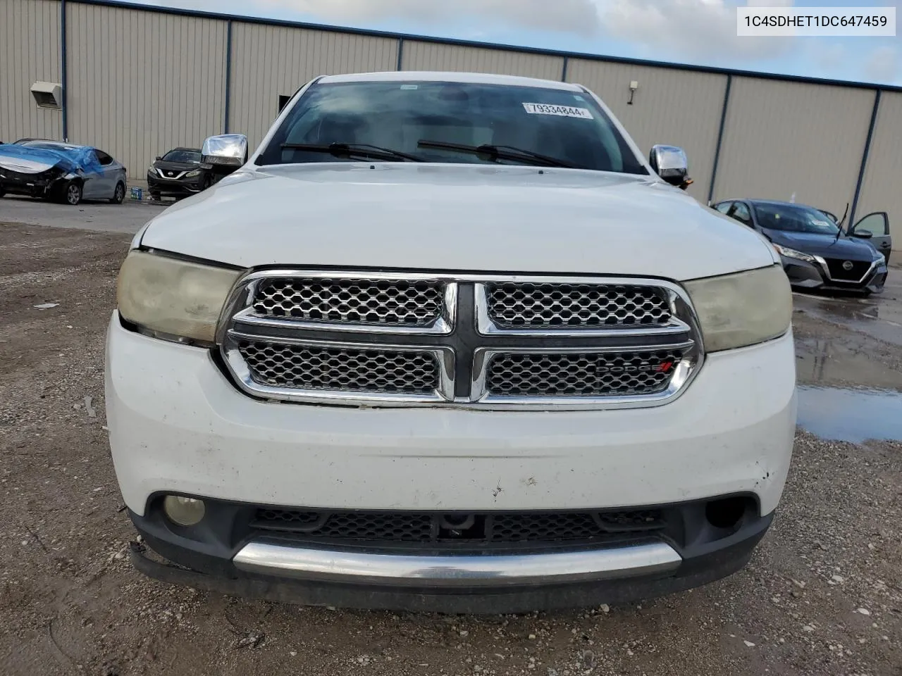 2013 Dodge Durango Citadel VIN: 1C4SDHET1DC647459 Lot: 79334844