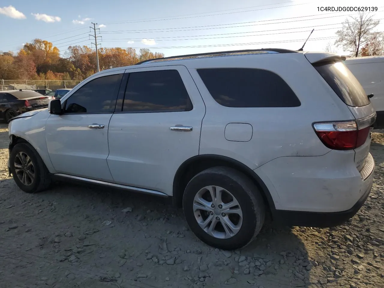 1C4RDJDG0DC629139 2013 Dodge Durango Crew