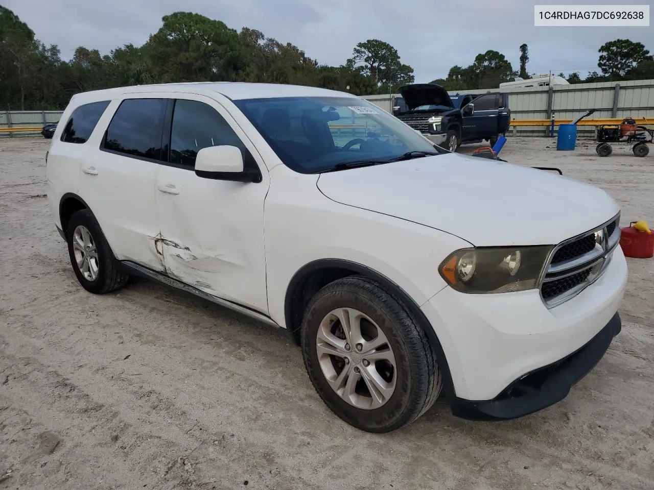 2013 Dodge Durango Sxt VIN: 1C4RDHAG7DC692638 Lot: 79679434